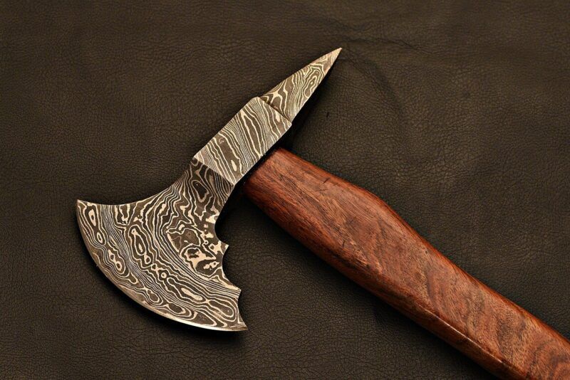 Handmade Damascus Steel Tomahawk Axe