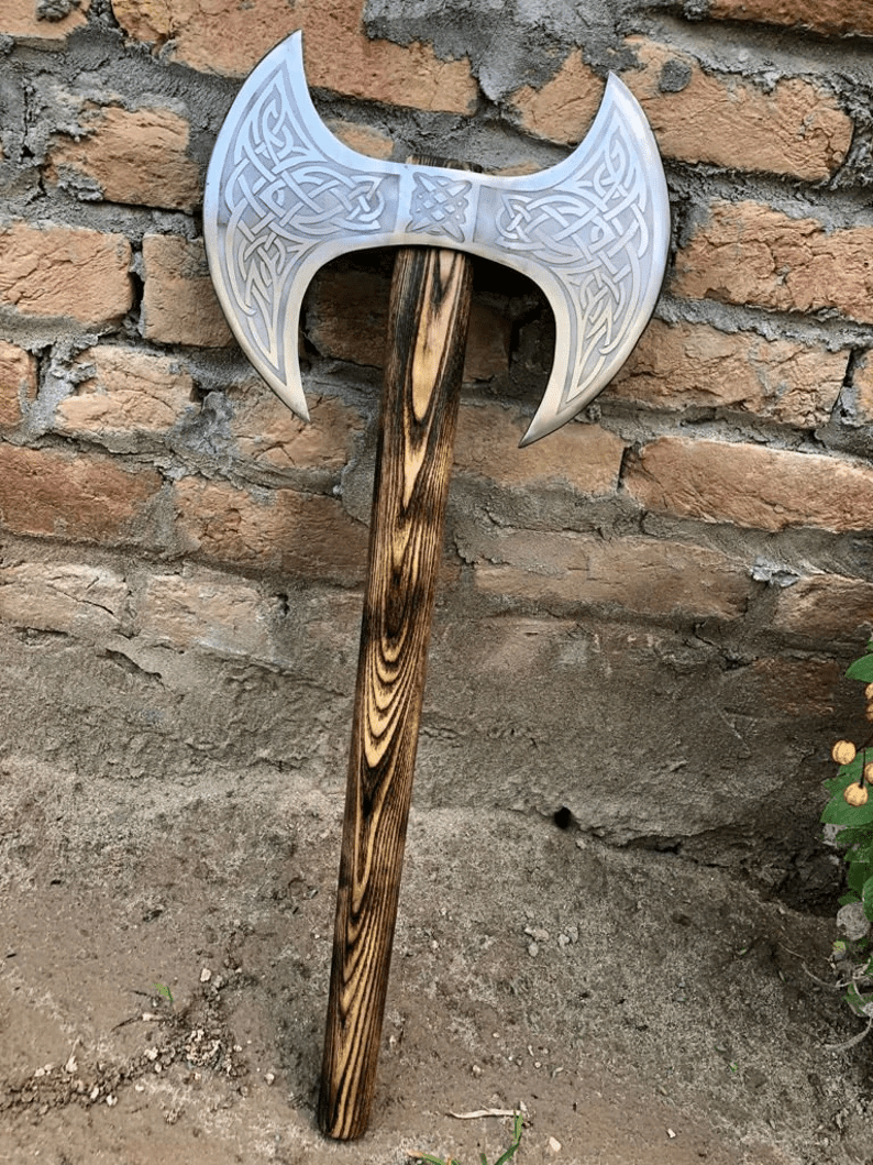 Double-Headed Medieval Battleground Axe