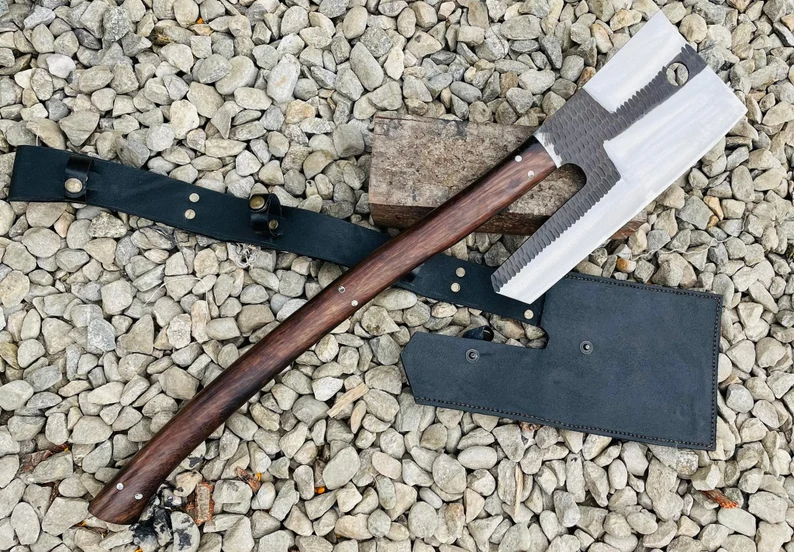 Custom Zombie Apocalypse Battle Axe