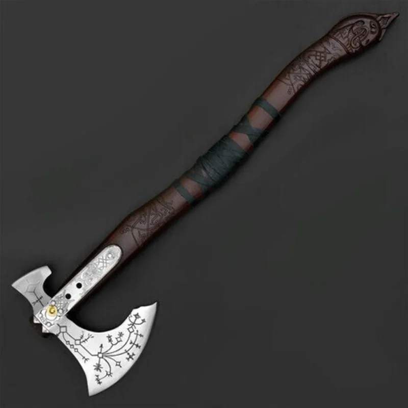 Carbon Steel God of War Leviathan Axe